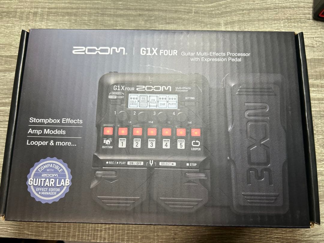ZOOM ズーム G1X FOUR ギター用マルチエフェクター