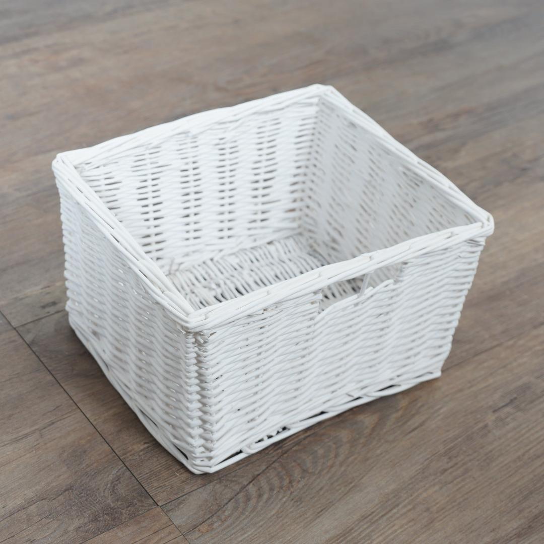 新品】フリル バスケット付きキャビネット オープンチェスト 収納