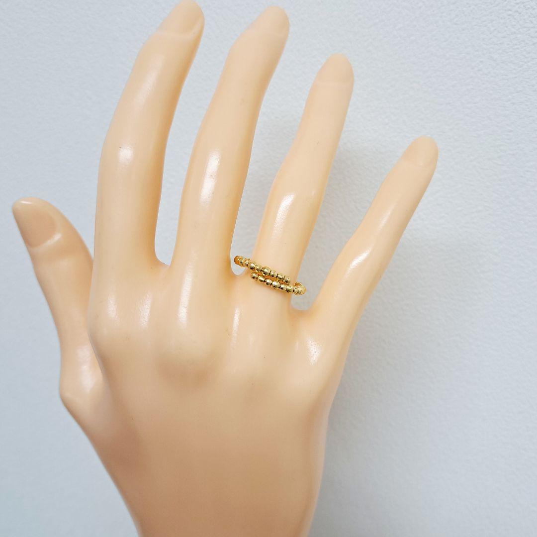 K18 ミラーボール フリーリング