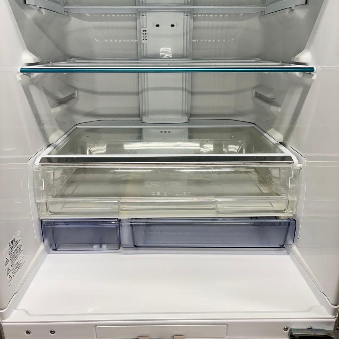 523 東芝 大型冷蔵庫 400L強 右開き 自動製氷 5ドア 大人気 シルバー