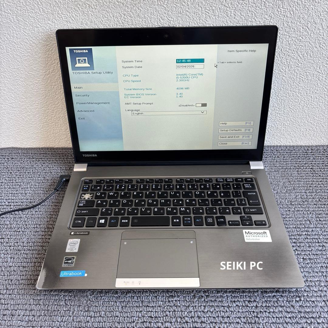 東芝dynabook R63/P i5-5300U メモリ4GB タッチパネル - メルカリ