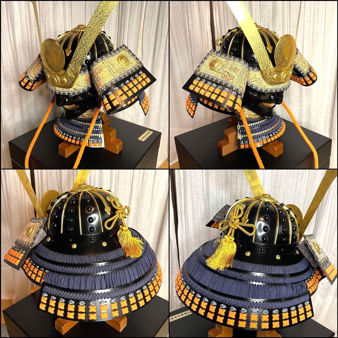 【陽菜(ハル)専用】丸武工房製【現代 甲冑 等身大】鉄地黒胴 当世具足 鎧 一式