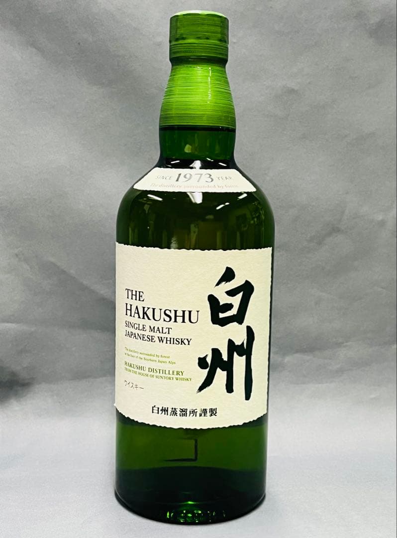 【未開封】 白州 シングルモルトウイスキー 700ml 箱無 ラッピング袋付 サントリー シングルモルトウイスキー 白州 サントリーシングルモルト