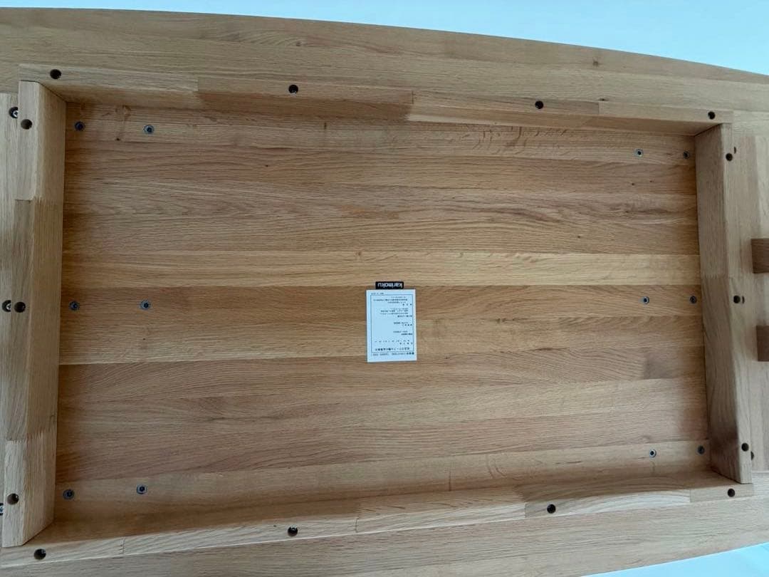 白*人様 【正規品】【送料無料】カリモク　ダイニングテーブル　木製　オーク