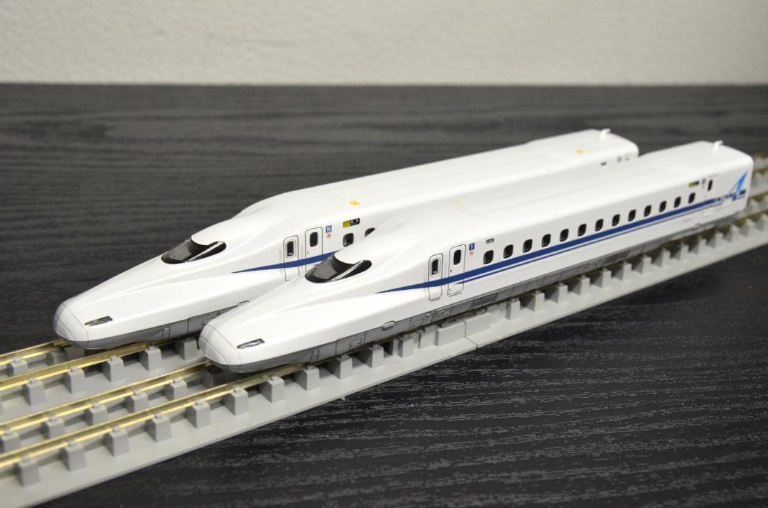 【軽加工品】KATO N700A 東海道新幹線 16両フルセット 自作室内灯付き