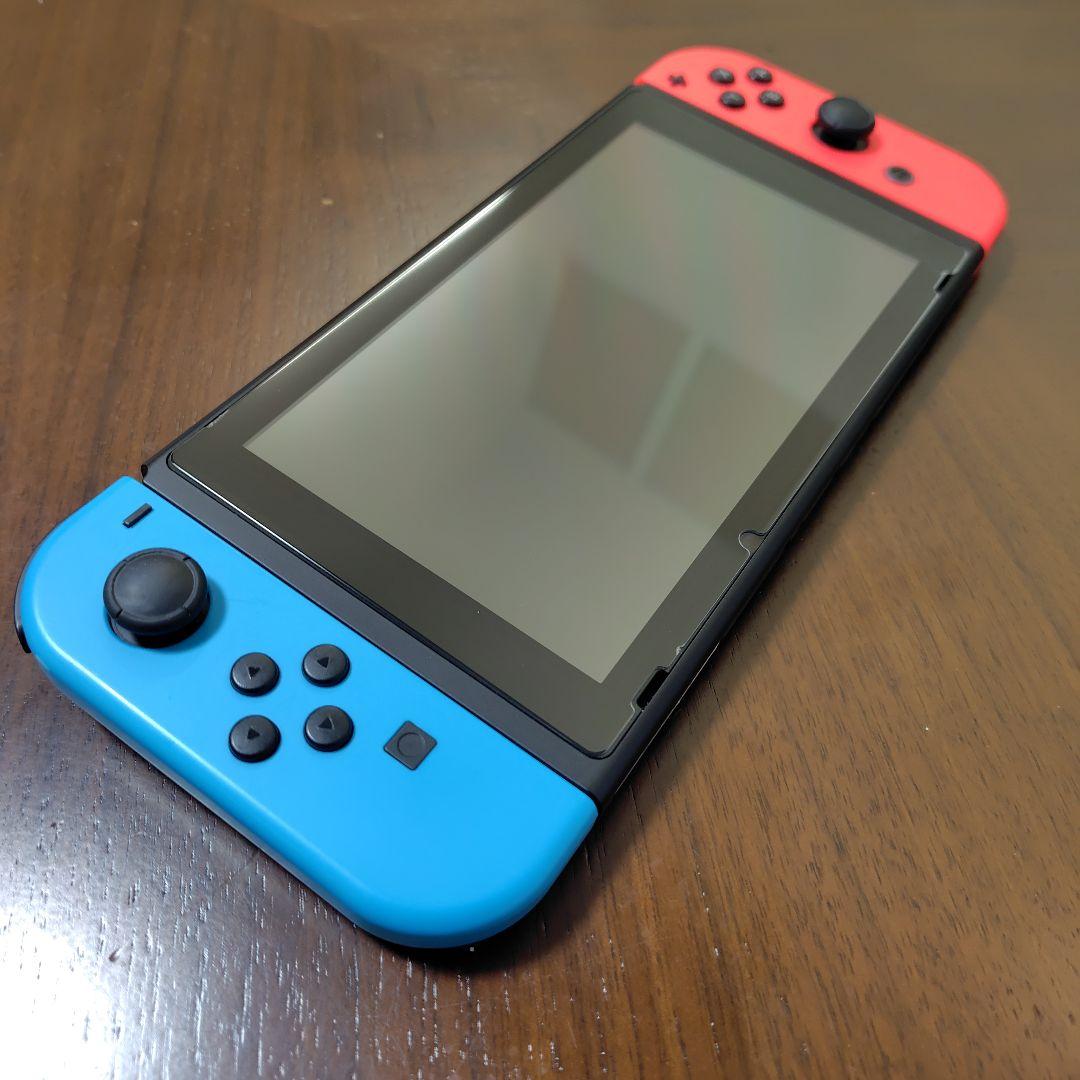 nintendo switch （後期モデル）本体　中古　フルセット