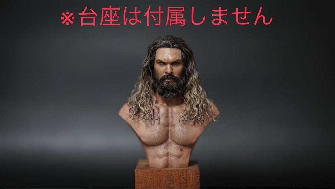 アクアマン ジェイソンモモア 植毛カスタムヘッド(1/6スケール) - メルカリ