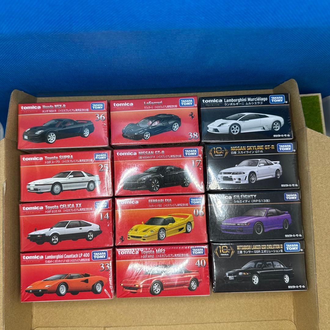 入手困難　希少　トミカプレミアム　12台セット　発売記念仕様　トミカモール限定 新品 トミカ トミカプレミアム 日産 フェアレディZ 300ZX ツインターボ