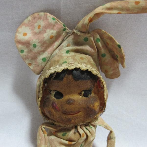 不二屋FIJIYA古いペコちゃん人形アンティークビンテージ昭和レトロ骨董希少レア