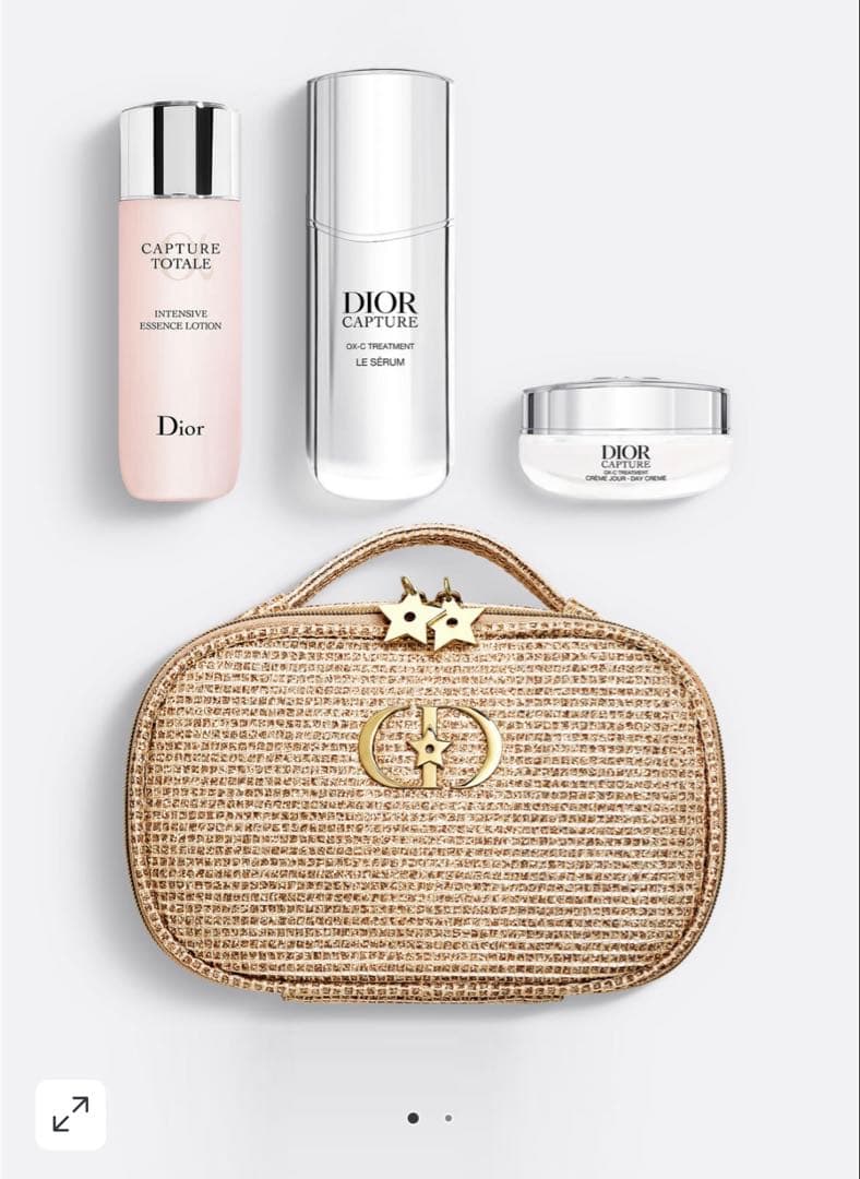 【新品】Dior ディオール カプチュールホリデー 限定品 ポーチ セラム