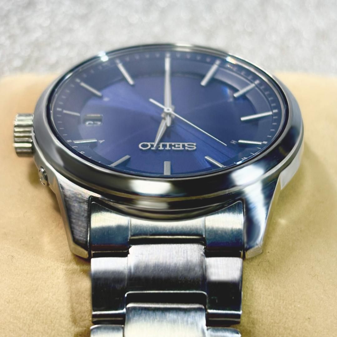 SEIKO ソーラー電波 SBTM231 7B24-0BJ0 ブルー 超美品