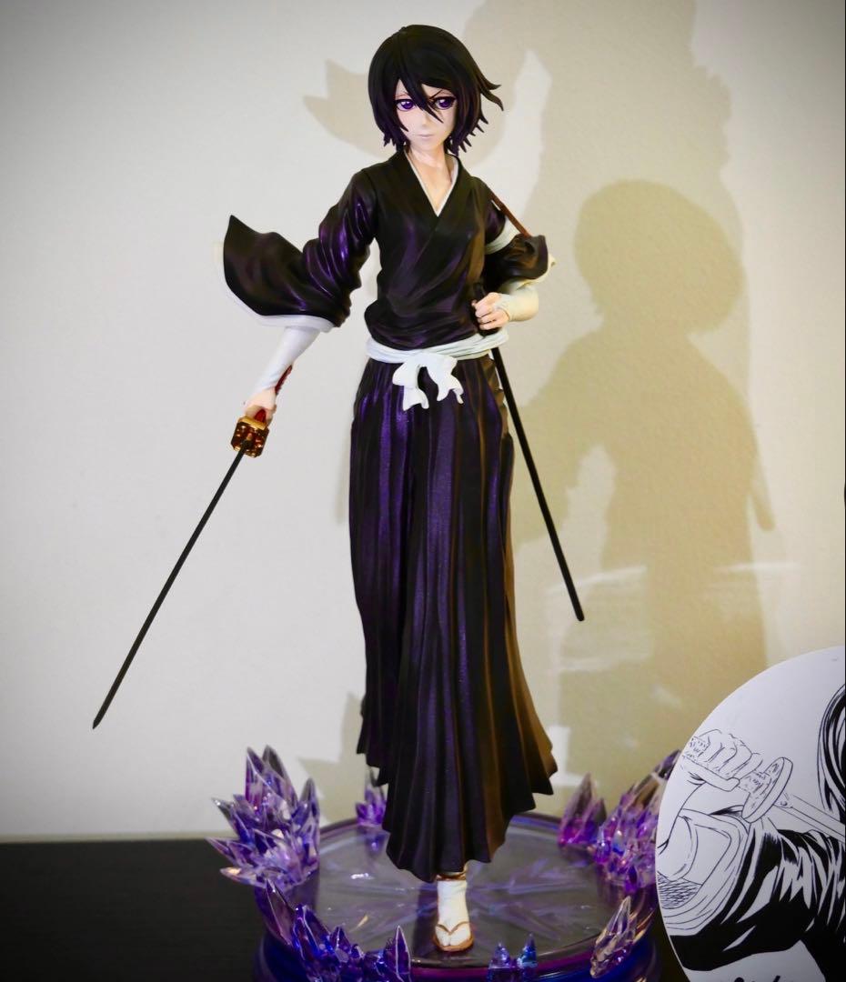 BLEACH 朽木ルキア ガレージキット ガレキ スタチュー③③