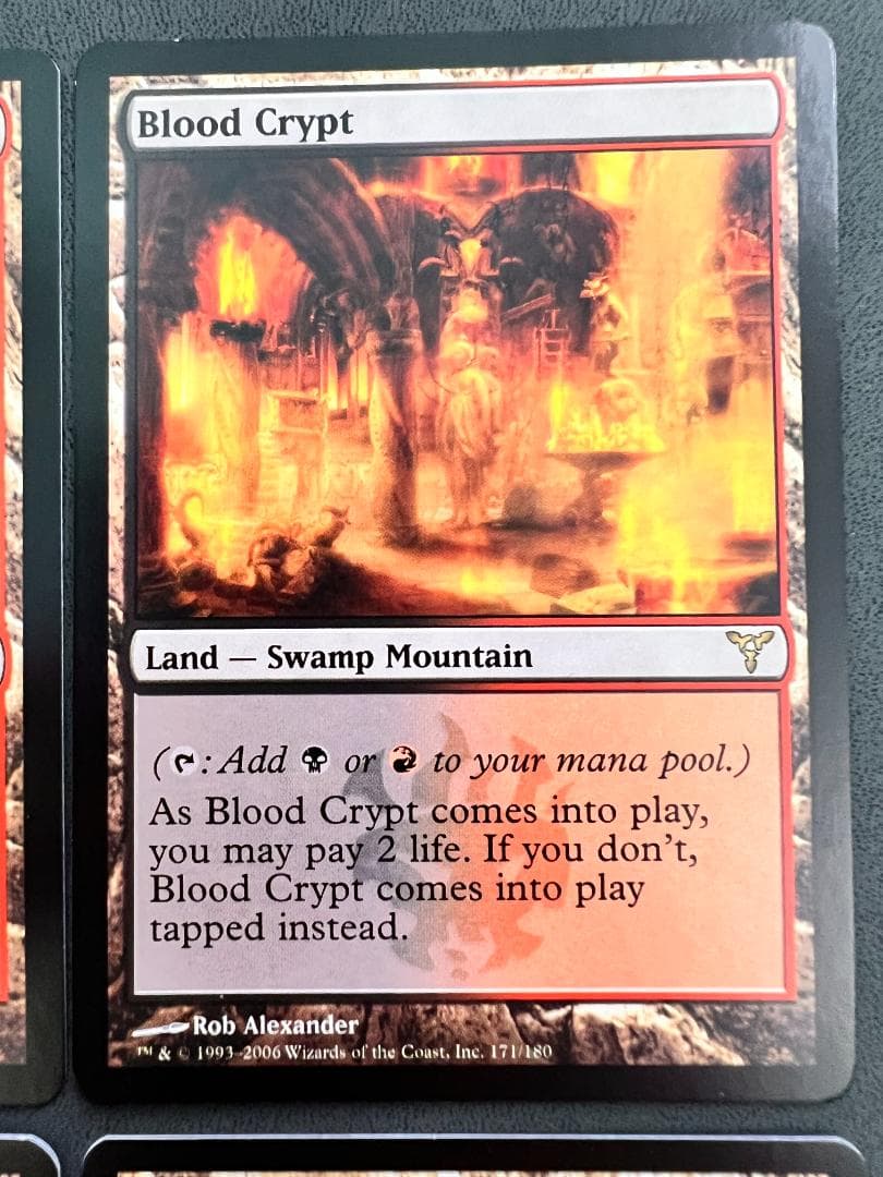 「DIS」血の墓所/Blood Crypt　日本語１枚英語３枚