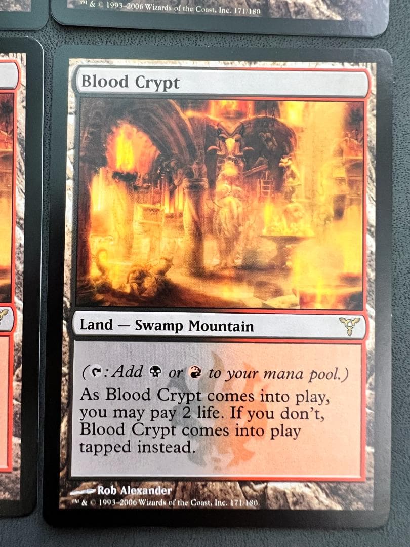 「DIS」血の墓所/Blood Crypt　日本語１枚英語３枚