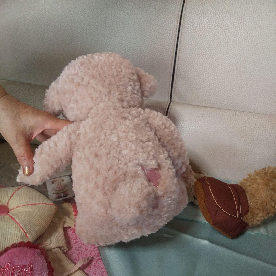 稲毛ダッフィーとシェリーメイの2体と衣装2セット