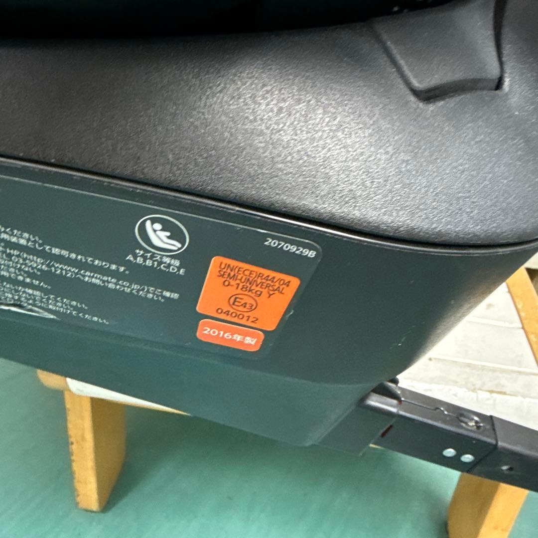 エールべべisofix チャイルドシート クルット4i 回転式　新生児から