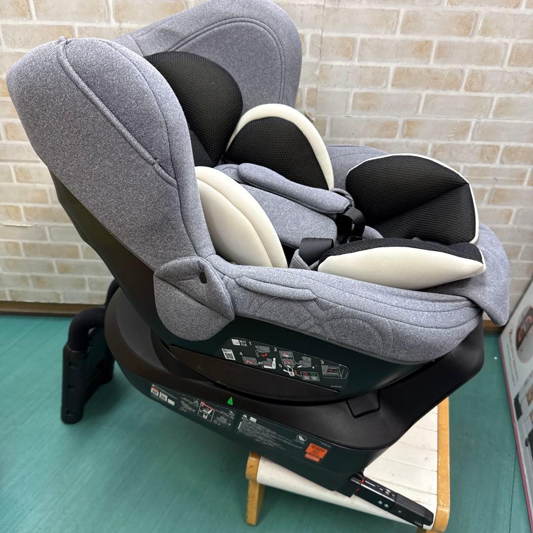 エールべべisofix チャイルドシート クルット4i 回転式　新生児から