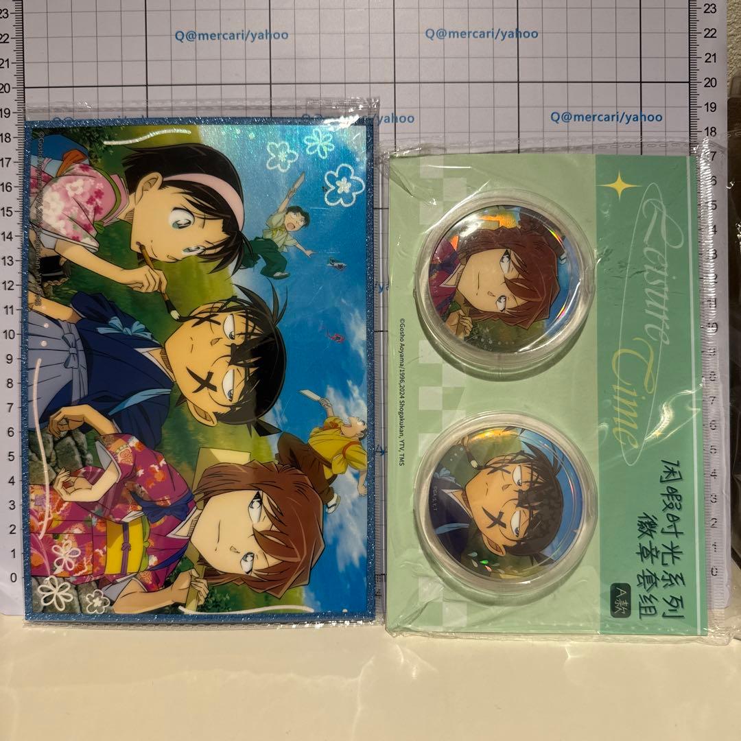 名探偵コナン 缶バッジ 色紙 灰原哀 コナンカフェ 中国限定 - メルカリ