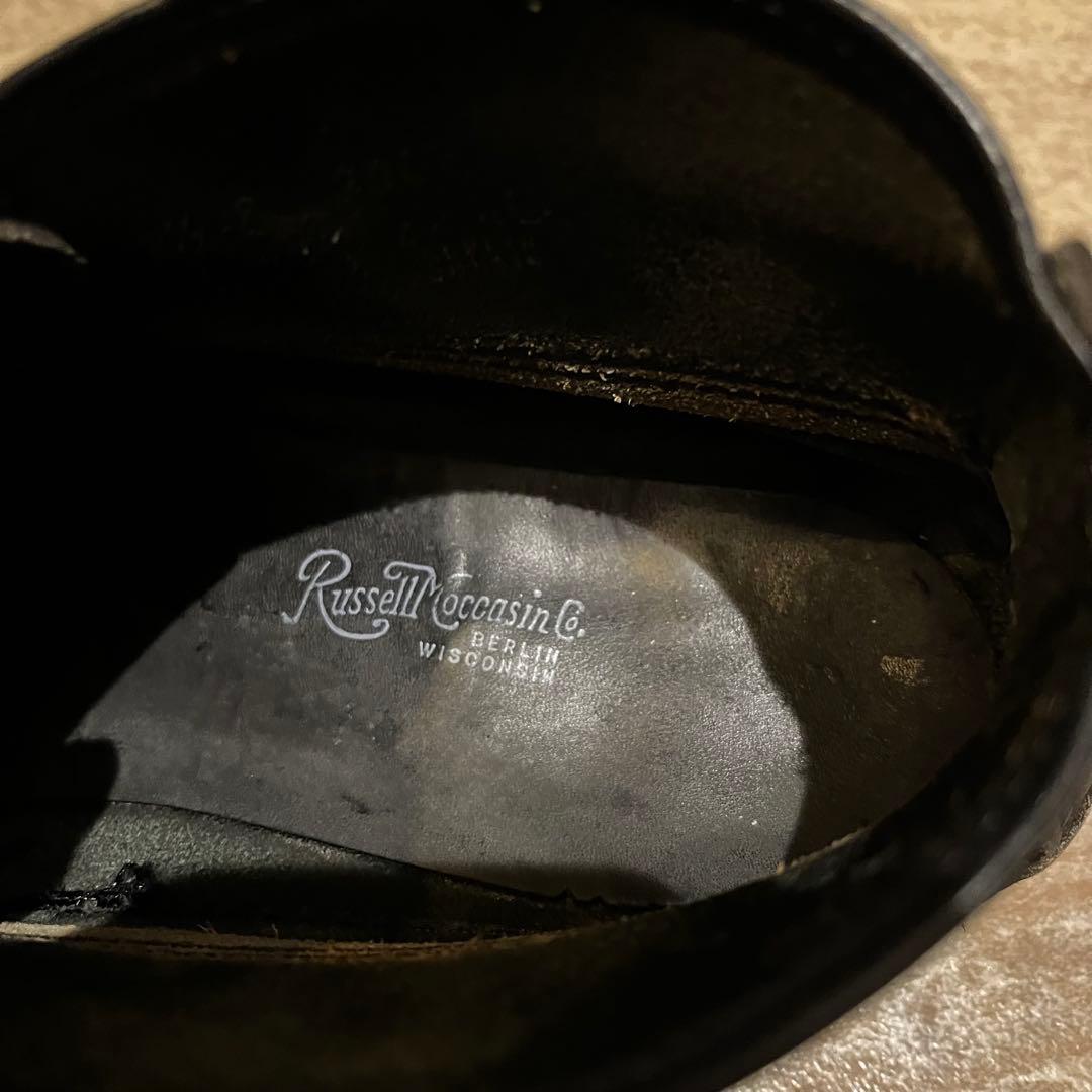 Russell Moccasin スポーティングクレイ チャッカ ブラック