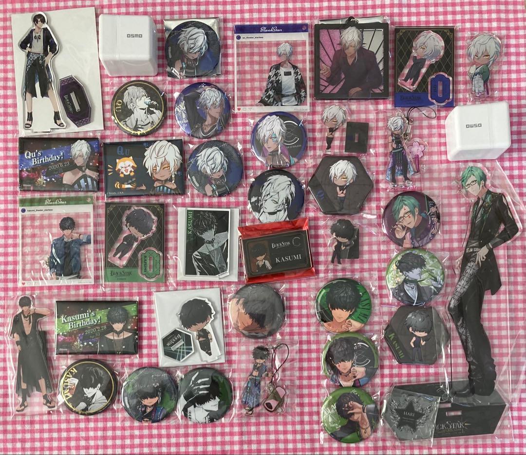 ブラスタ グッズまとめて 200個以上 缶バッジ チームW K B C P