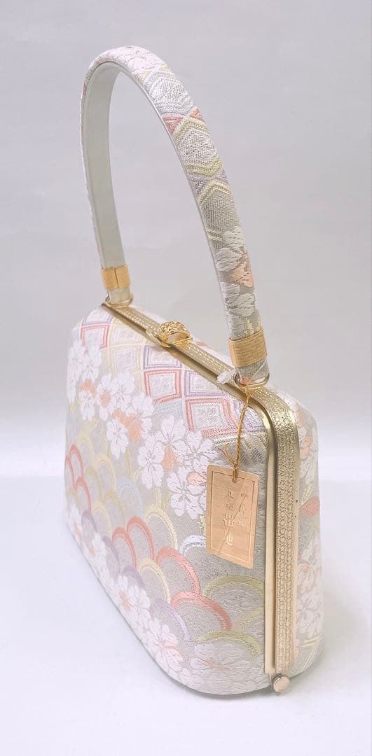 ☆在庫処分 ☆西陣織正絹 帯地 ☆高級草履バッグ