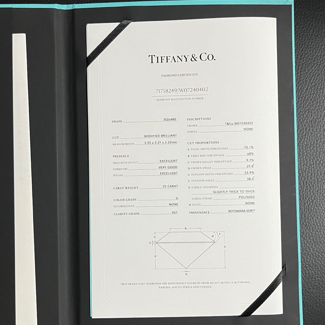 ★タイムセール開催中！★Tiffany & Co. ノヴォダイヤモンドリング9号