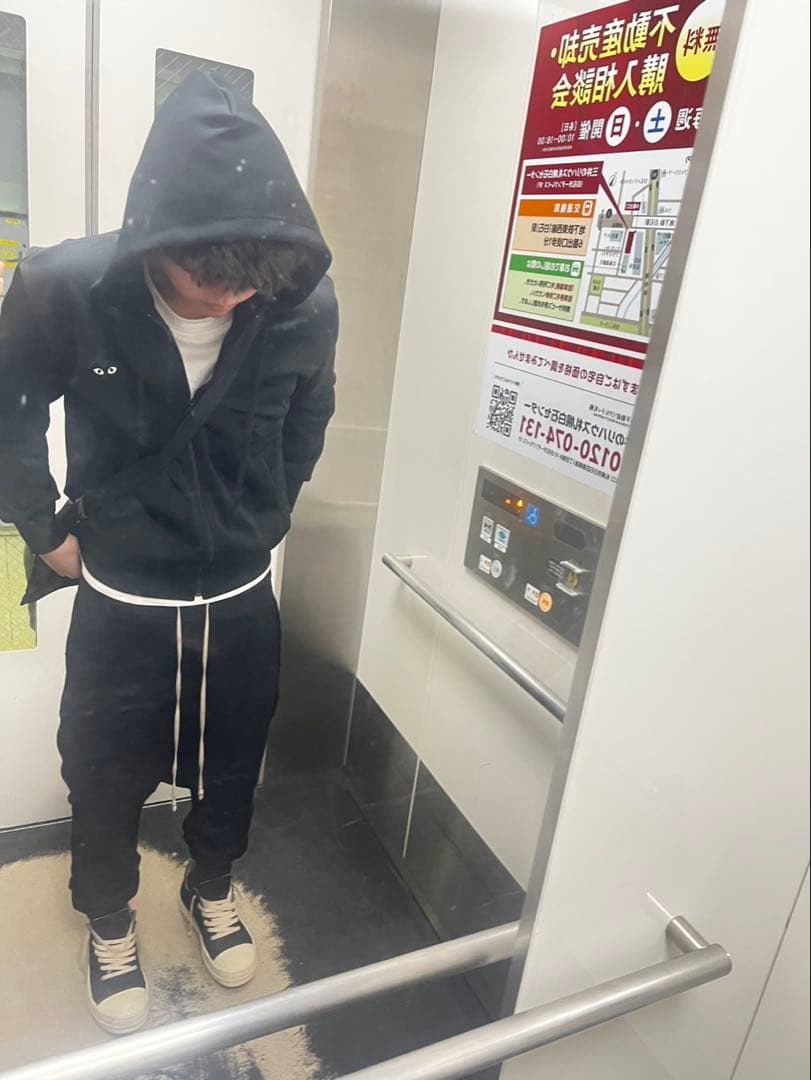 RICK OWENS DRKSHDWサルエルパンツxs RICK OWENS DRKSHDW サルエルパンツ XS BLACK rickowens drkshdw