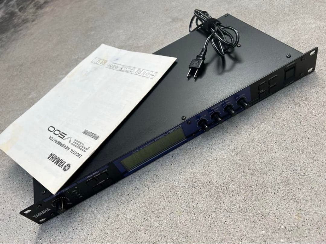 r*g様 Yamaha REV500 エフェクター 取扱説明書付き
