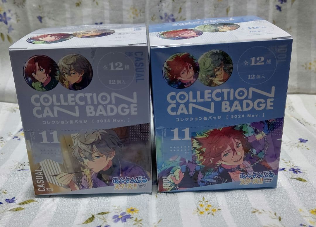 あんスタ コレクション缶バッジ Nov-Idol , Casual（BOX）