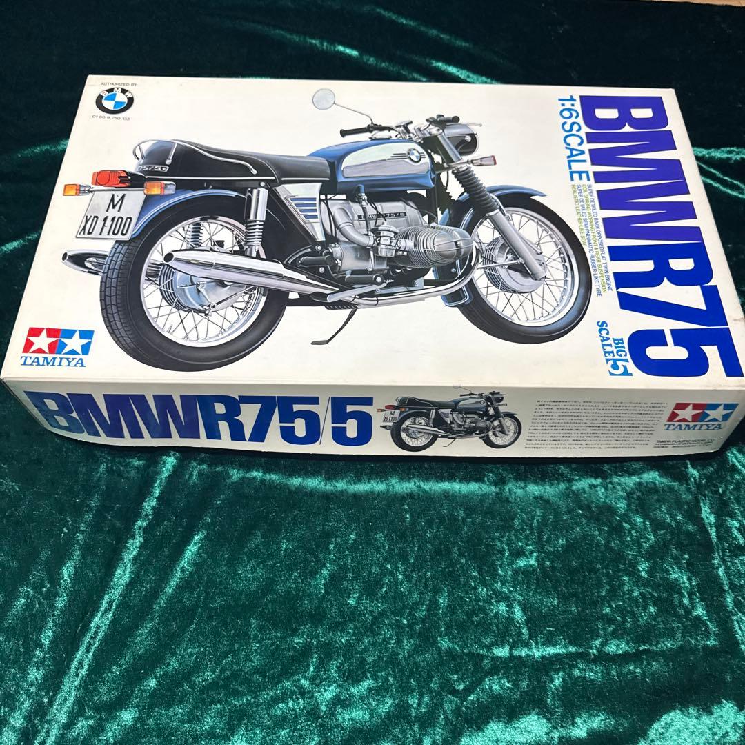 【未組立】BMW R75 5 1/6スケール 未組立 タミヤ 1/6 オートバイシリーズ No.5 BMW R75 プラモデル