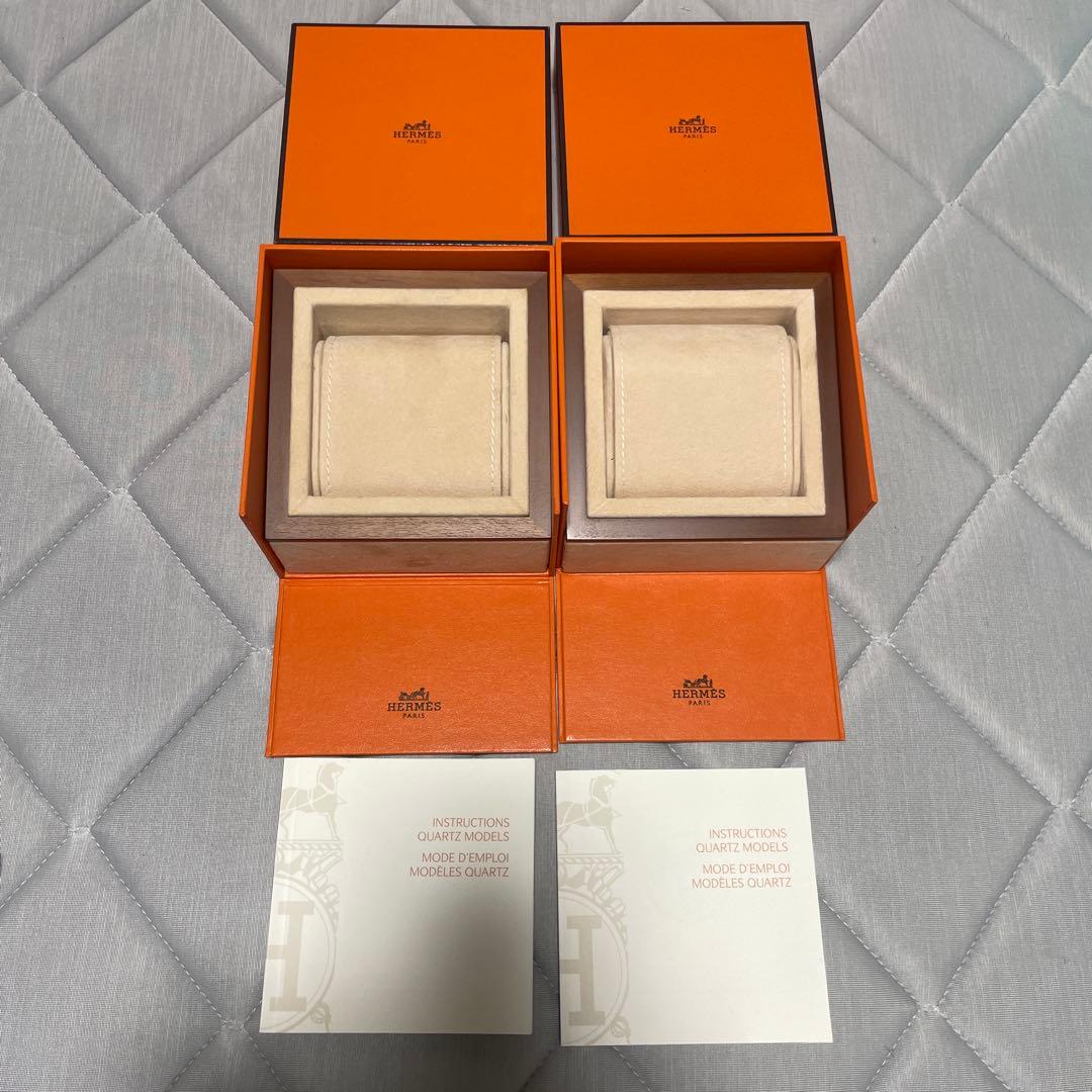 エルメスの空箱です。 エルメス HERMES 空箱 箱ナンバー 004〇 55x36x6cm オレンジ - メルカリ
