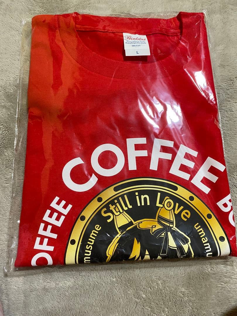 ウマ娘BOSSコラボTシャツL 非売 ウマ娘 BOSS Tシャツ ドリームジャーニー BOSS×ウマ娘 コラボTシャツ