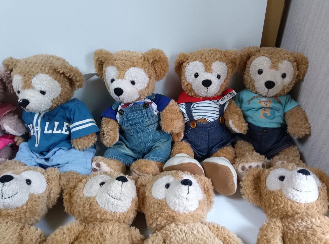 ダッフィー シェリーメイ ジェラトーニ ぬいぐるみ 17体セット くま