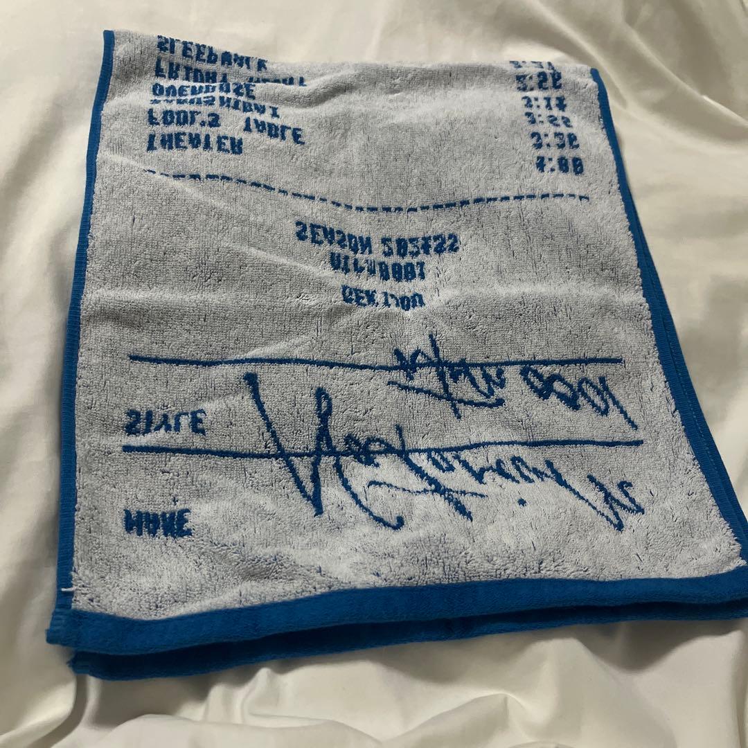 なとり 劇場 フェイスタオル 青 ライブ 001