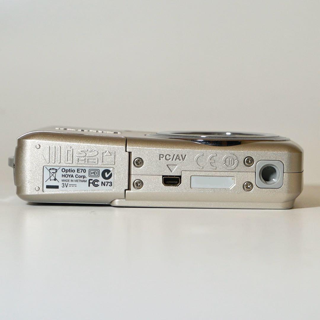 スマホ転送セット】PENTAX OPTIO E70 オールドコンデジ