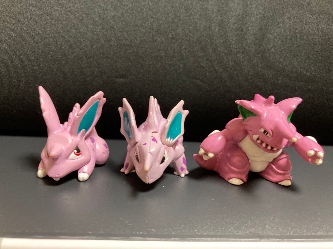 ポケモン モンコレ ニドラン♂ ニドリーノ ニドキング