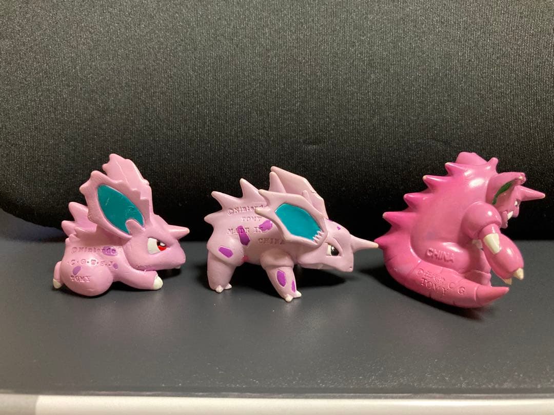 ポケモン モンコレ ニドラン♂ ニドリーノ ニドキング