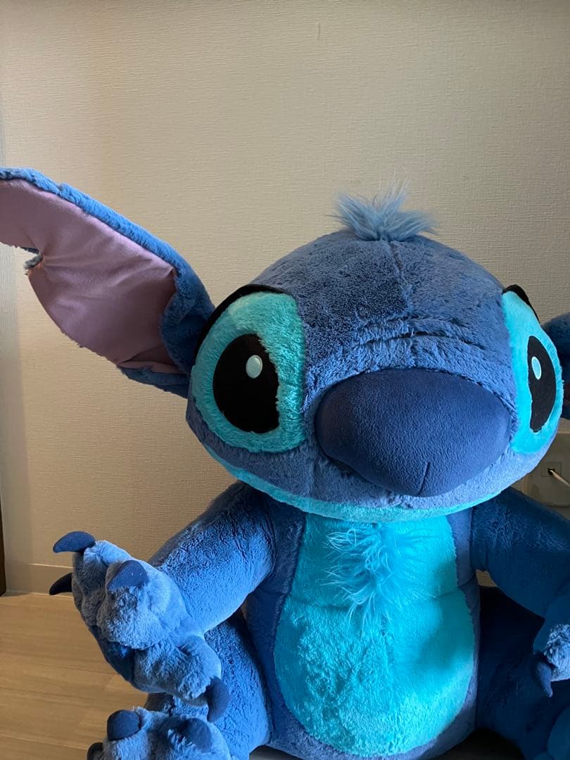 【特大サイズ　70cm】ディズニー公式　スティッチ ぬいぐるみ 大きめ