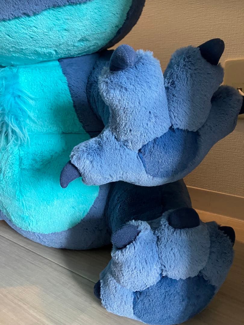 【特大サイズ　70cm】ディズニー公式　スティッチ ぬいぐるみ 大きめ