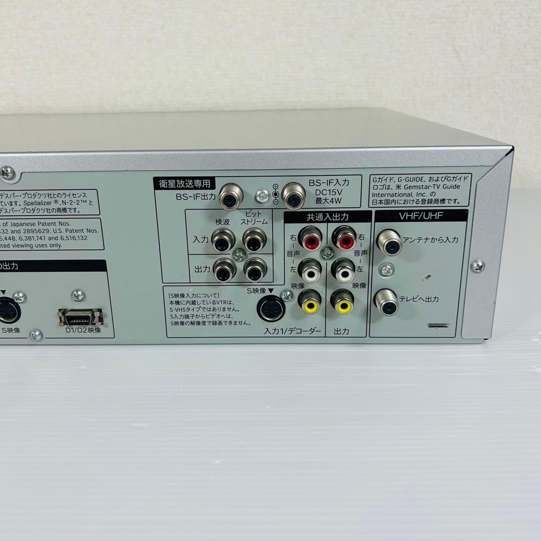 SHARP DV-TR12 VHS複合レコーダー　VHSギア新品 分解メンテ済