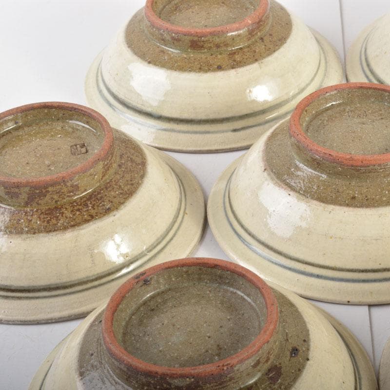 和食器 吉良々窯 加藤泥二作 泥彩魚文 向付 七客 共箱 C 6804A - メルカリ