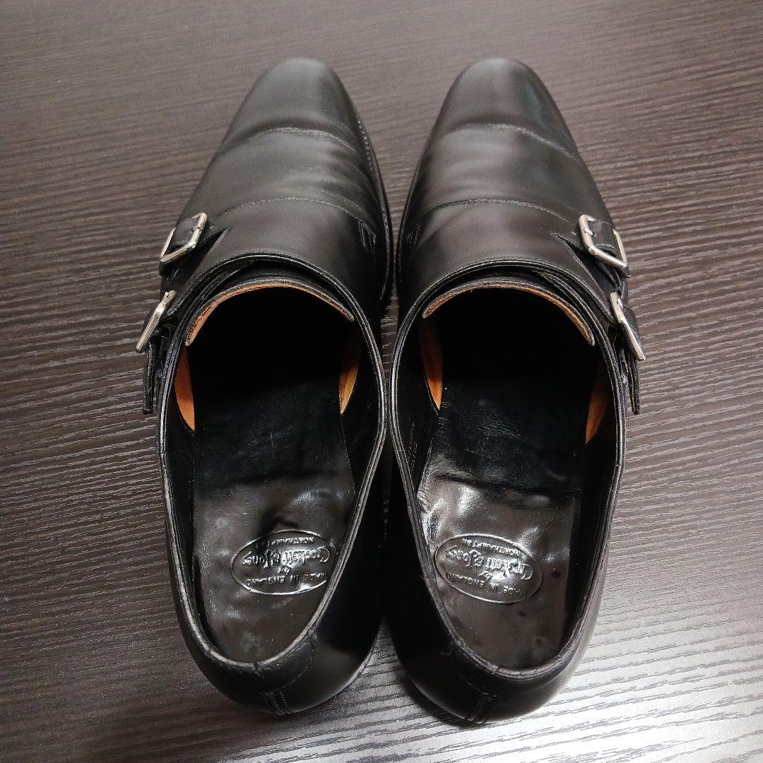 CROCKETT&JONES 　ダブルモンク　ブラック　8 2/1