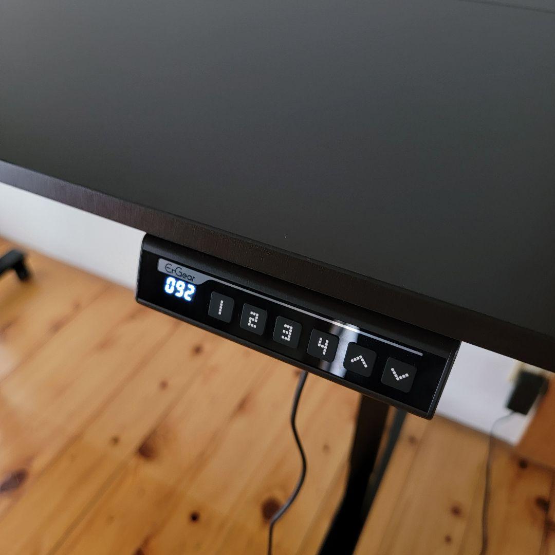 電動テーブル 昇降デスク 幅160cm 高さ76.5cm～122cmワークデスク