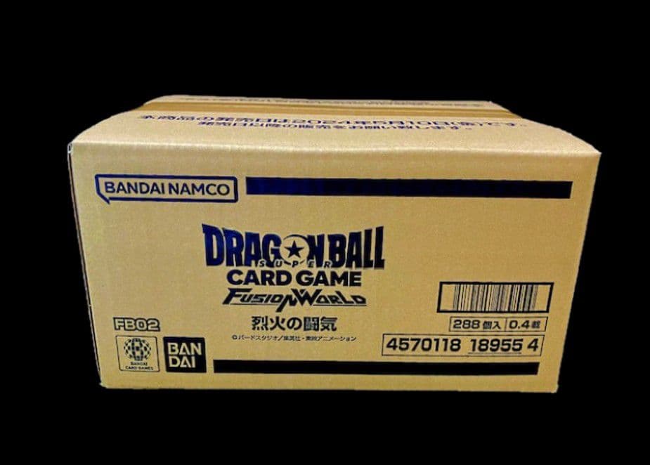 ドラゴンボール フュージョンワールド「烈火の闘気」1カートン