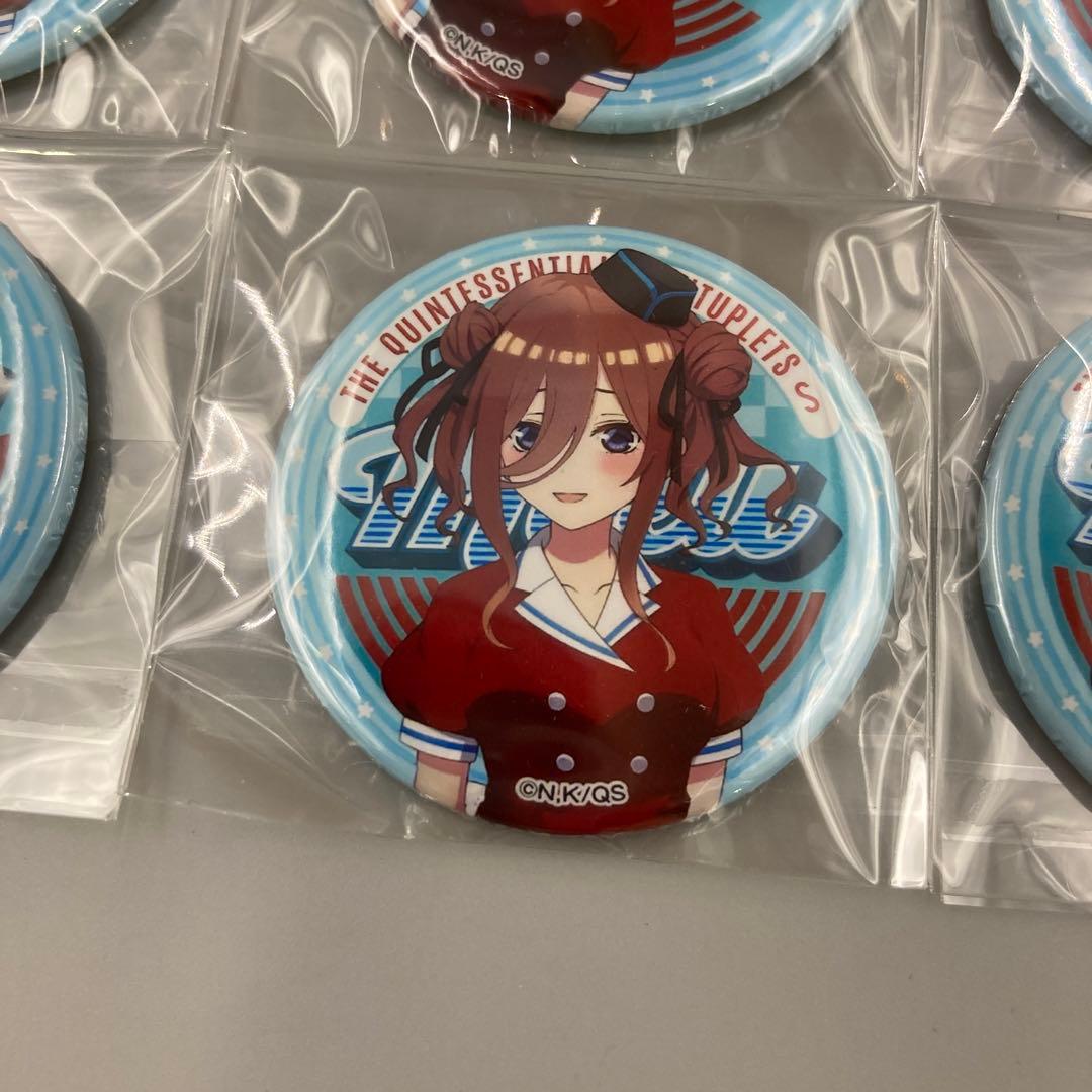 ☆希少品 五等分の花嫁 中野三玖 缶バッジ