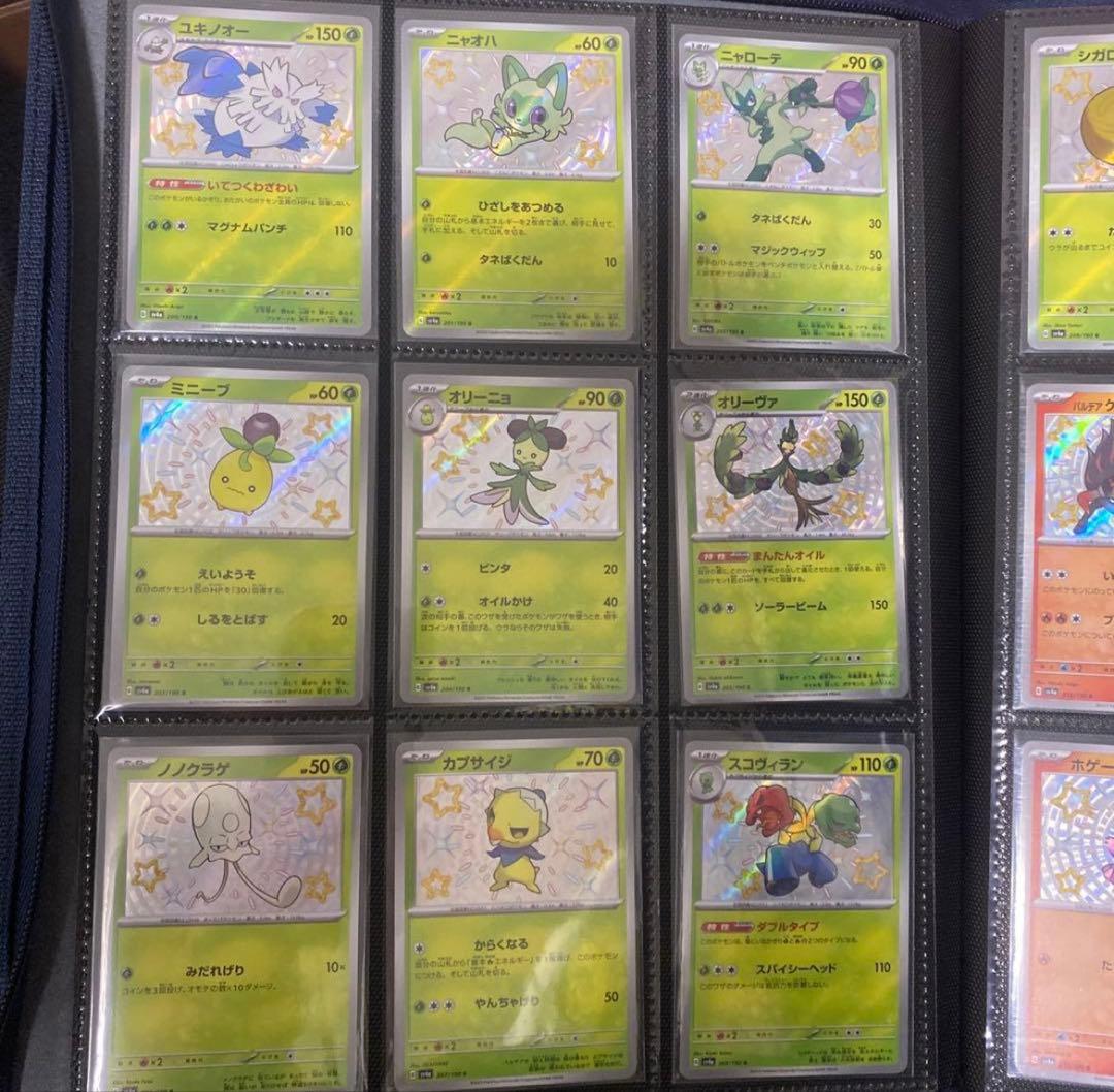 シャイニートレジャー色違いコンプ