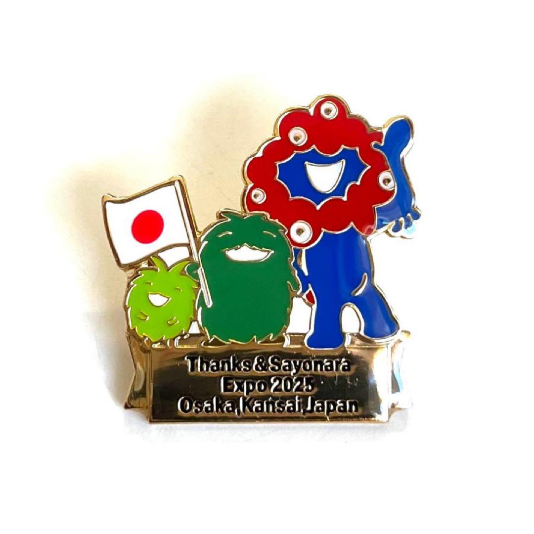 ミャクミャク モリゾー キッコロ ピンバッジ 大阪関西万博 サンクス