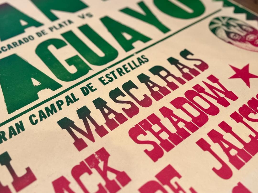 希少☆1975年／ルチャリブレ／メキシカンプロレス／ヴィンテージ／興行