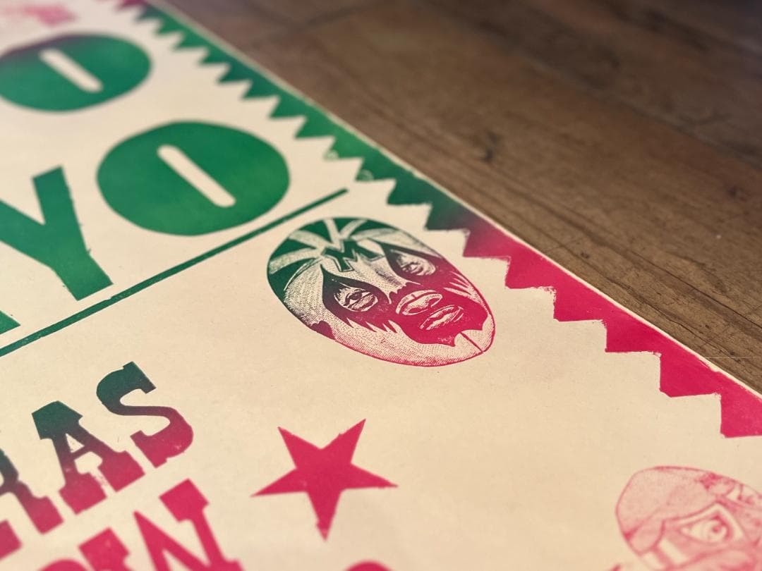 希少☆1975年／ルチャリブレ／メキシカンプロレス／ヴィンテージ／興行