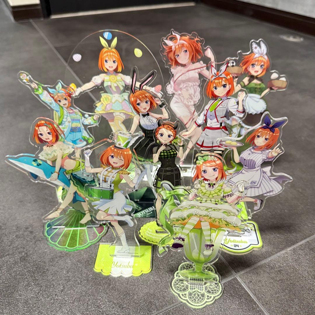 五等分の花嫁 中野四葉 アクリルスタンド まとめ売り セット - メルカリ